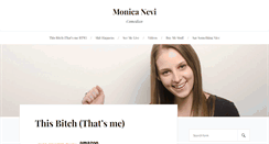 Desktop Screenshot of monicanevi.com